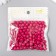 Beads for creativity tree "Imperial fuchsia" d-0.8 cm, set of 20 g