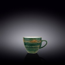 Wilmax England Spiral cup, 190 ml, green color