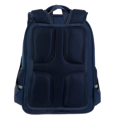 School backpack Bruno VisConti, 40 x 30 x 16 cm, ergonomic back, "raccoons, hearts"-6