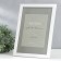 Photo frame Plastic "Bella" 21x30 cm, white