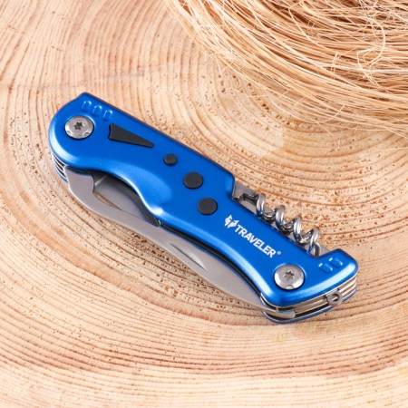 Switzersky knife 8V1 "Elbrus" 18.3cm, blade 77mm/2mmm-2