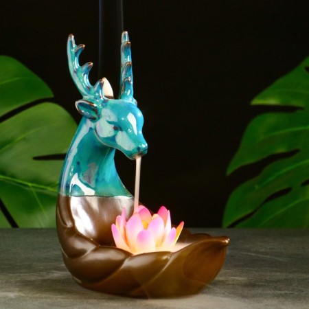 Set of incense on the stand "Deer" 19x18cm