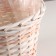 A set of paste of 3pcs, d25xh19cm, white/peach, willow