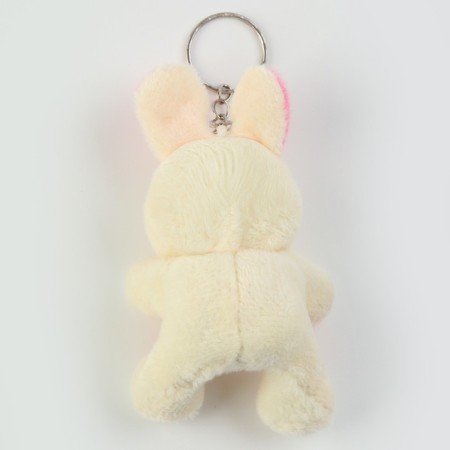 Soft toy "Rabbit" on the suspension, 7 cm, color mix-2