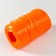 Yarn "for knitting washcloths" 100% polypropylene 400m/100 ± 10 g in the shape of a cylinder (fox)
