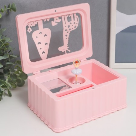 Musical MODE MOTHING "POSITAL MODEN AND WORD" pink 12.5x17.5x8 cm-3
