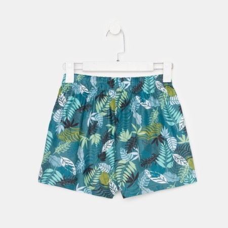 Women's shorts KAFTAN "Leaves", p. 44-46, blue-7