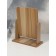 Bamboo desktop mirror, mirror surface 15.7 × 20.5 cm, beige