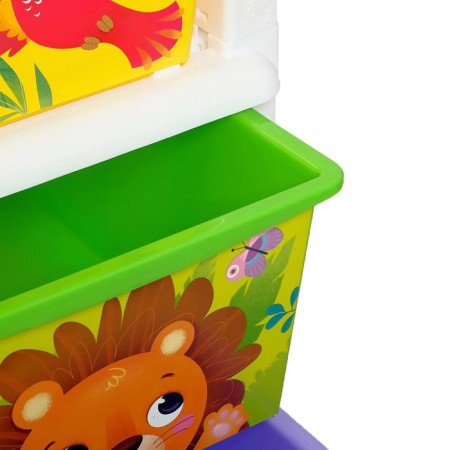 Baby chest of drawers "Friendly animals", 3 sections-4