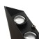 Feub lamp 3xLED 3W 4000K IP66 Black 13.2x4x7.8 cm