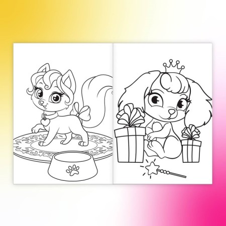 Coloring sets "for girls", 8 pcs. 12 p.-9