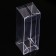 Folding box from PVC 3 x 3 x 9 cm
