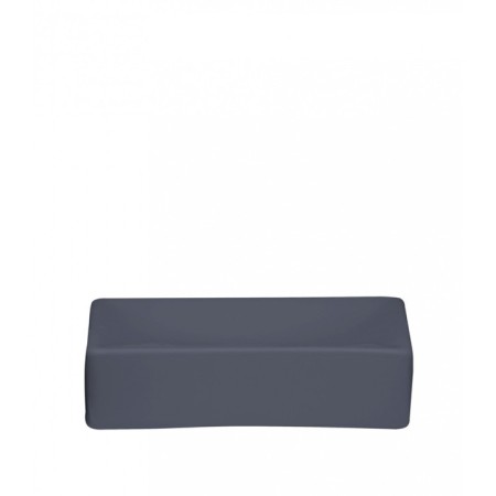 Soap dish Cube, dark gray color