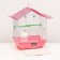 Poultry cell equipped BD-1/1D, 30 x 23 x 39 cm, pink