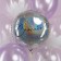 Foil ball 18 "Circle" thanks "holography, indo.