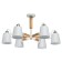 Forest chandelier, size 80x40x80 cm, 48W 6xe27 IP 20