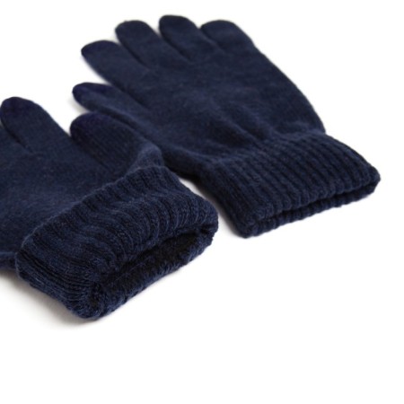 Men's gloves minku is plain, col. Dark blue, rr 9-10 (22-24 cm)-2