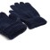 Men's gloves minku is plain, col. Dark blue, rr 9-10 (22-24 cm)