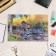 Quarterly calendar, trio "Nature - 7" 2025, 69 x 31 cm