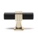Handle button Cappio PK117, black color