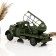 Mini-bar/stand for a bottle truck, green