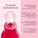 Children's nasal aspirator, with a cap, pink color