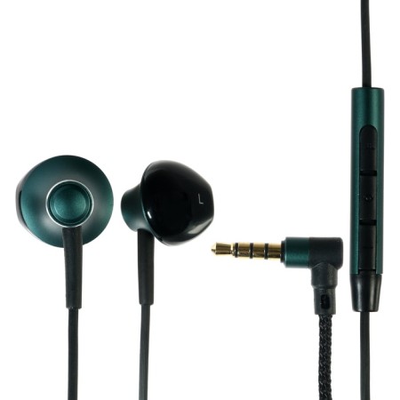 Headphones Baseus Encok H06, inserts, wired, green-1