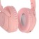 Headphones MZ300, wireless, full -size, microphone, BT 5.3, 400 mAh, pink