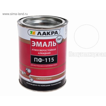 Emal PF-115 White matte 1.0kg-1