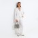 Bag-clate without fastening, silver color