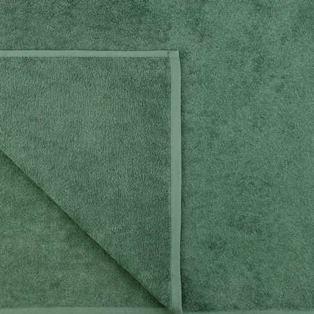 Terry towel, 400 g, size 70x140 cm, green color-2