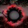 Garland “thread” 5 m, IP20, dark thread, 50 LED, red glow, 8 modes, 220 V
