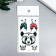 Tattoo on the body color "Panda Boxer" 10.5x6 cm