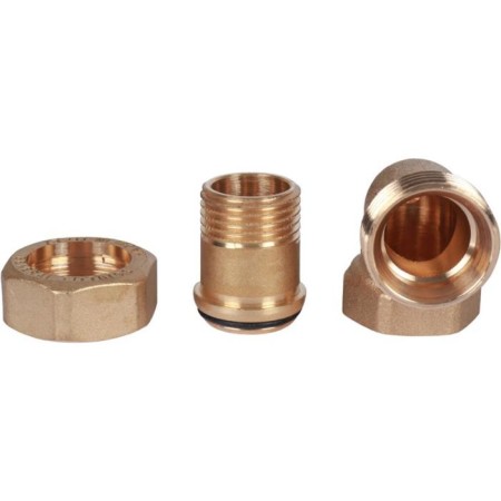 Detacible connection Stout SFT-0056-000012, corner, American, O-RING Ring, 1/2 "-4