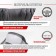Leather braid, 6 pillows m gray Skyway, embossed Eco, S011022222