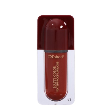 Lip gloss matte, waterproof, tinted mix-25