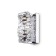 Bra Maytoni Mod124wl-L6ch3k, 1xLED, 6W, 15x12x23.5 cm, 300lm, chromium color