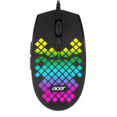 Mouse Acer OMW134 Black Optical (3200DPI) USB (5but)