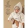 Combineson winter children, height 68 cm, dairy color