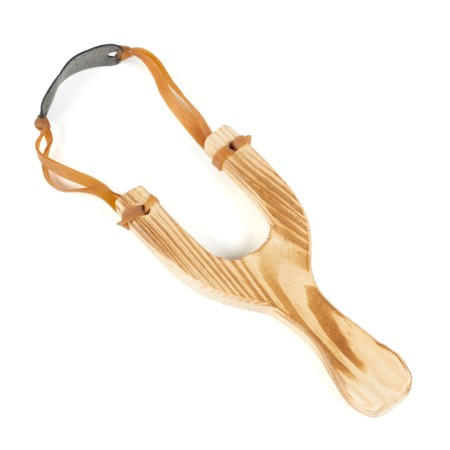 A slingshot, a single tourniquet, a tree 17x8 cm-1