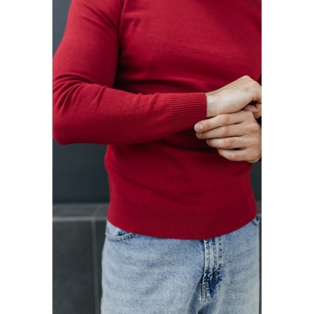 Jumper male ise, size 54, red color-14