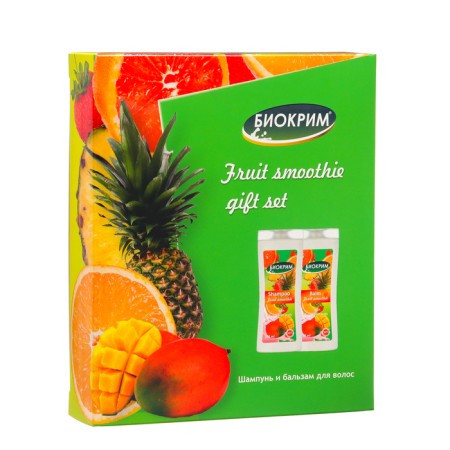 Gift set Women's Fruit Smoothies: shampoo, 250 ml + balm, 250 ml-1