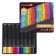 Pencils 24 colors, Brauberg Art Premiere, 4 mm diameter, in a metal pencil case