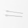 Portnovsky pins "Chamomile", 38 mm, 40 pcs, white color