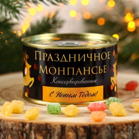 Monpensier, Caramel Lollice in a canvas bank, 140 g