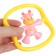 Rattle "giraffes" color pink, crumb I