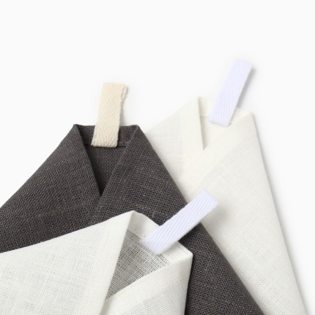Набор полотенец кух. Этель Кitchen linen 40х70-3шт, 100% лён-7