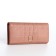 Women's wallet on a magnet, powder color