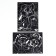 Engraving "my friends" with a color effect, set 2 pcs, stack
