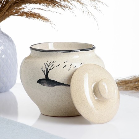 Baking pot "Russian" 0.85l / 14x14cm, lyrics-1